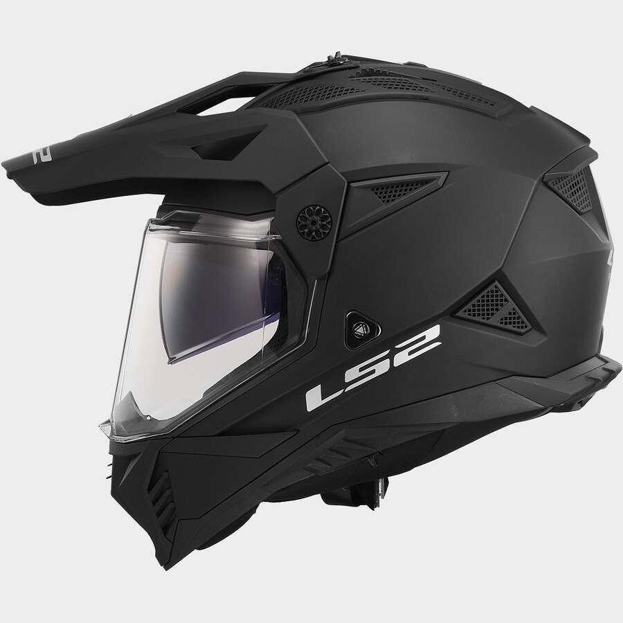 MX436 PIONEER II SOLID MATT BLACK-06