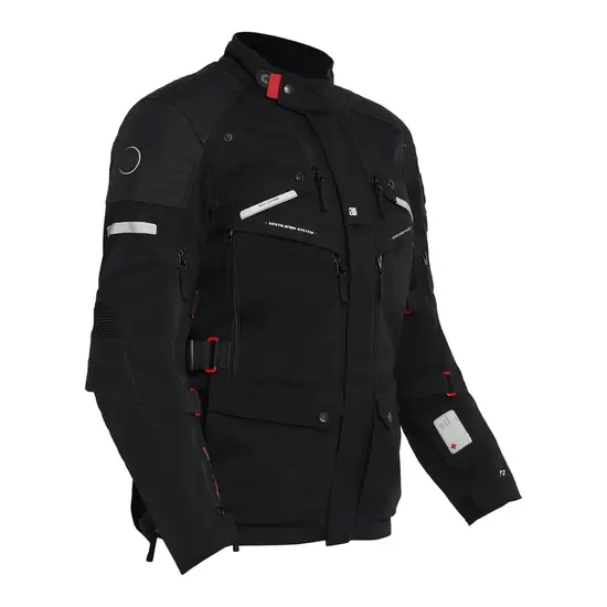 NIRVIK V2 RIDING JACKET - BLACK